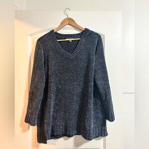 Orvis chenille v neck sweater size xl